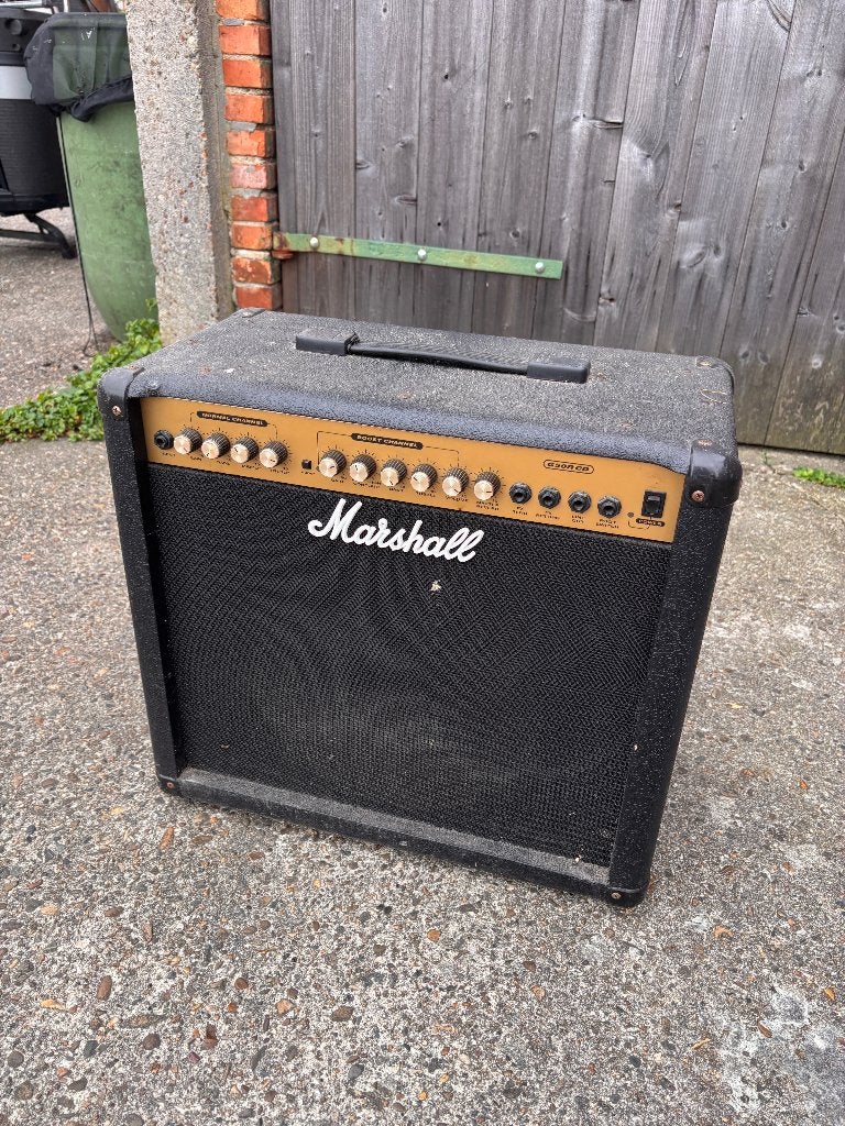 Marshall gitaarversterker (50 watt combo) - te herstellen, Muziek en Instrumenten, Ophalen, Gebruikt, Gitaar, 50 tot 100 watt