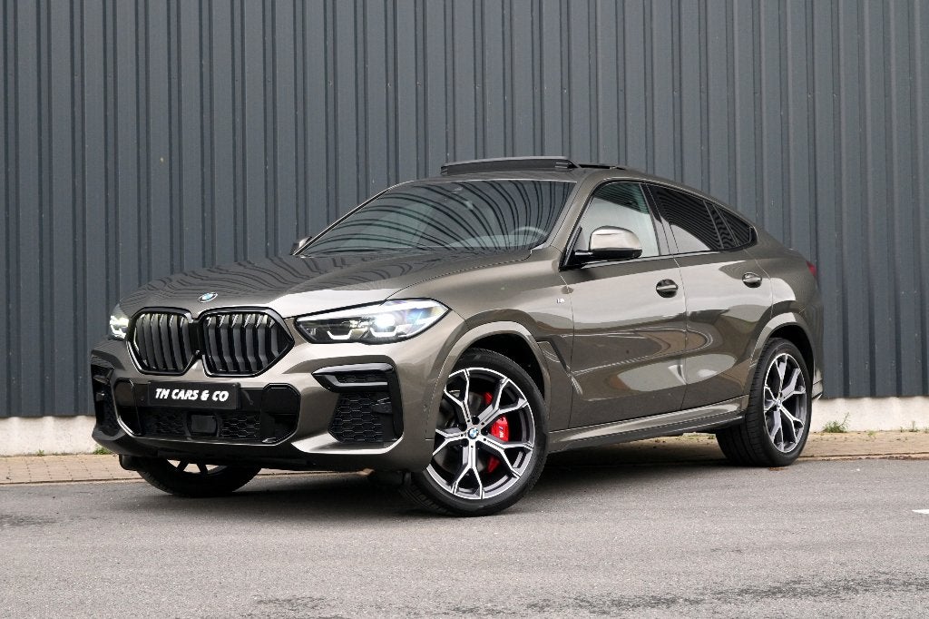 BMW X6 30d M-pakket, Pano, 360Cam, Ambilight, H&K, BTW, Auto's, BMW, Automaat, 2993 cc, Parkeerassistent, Bedrijf
