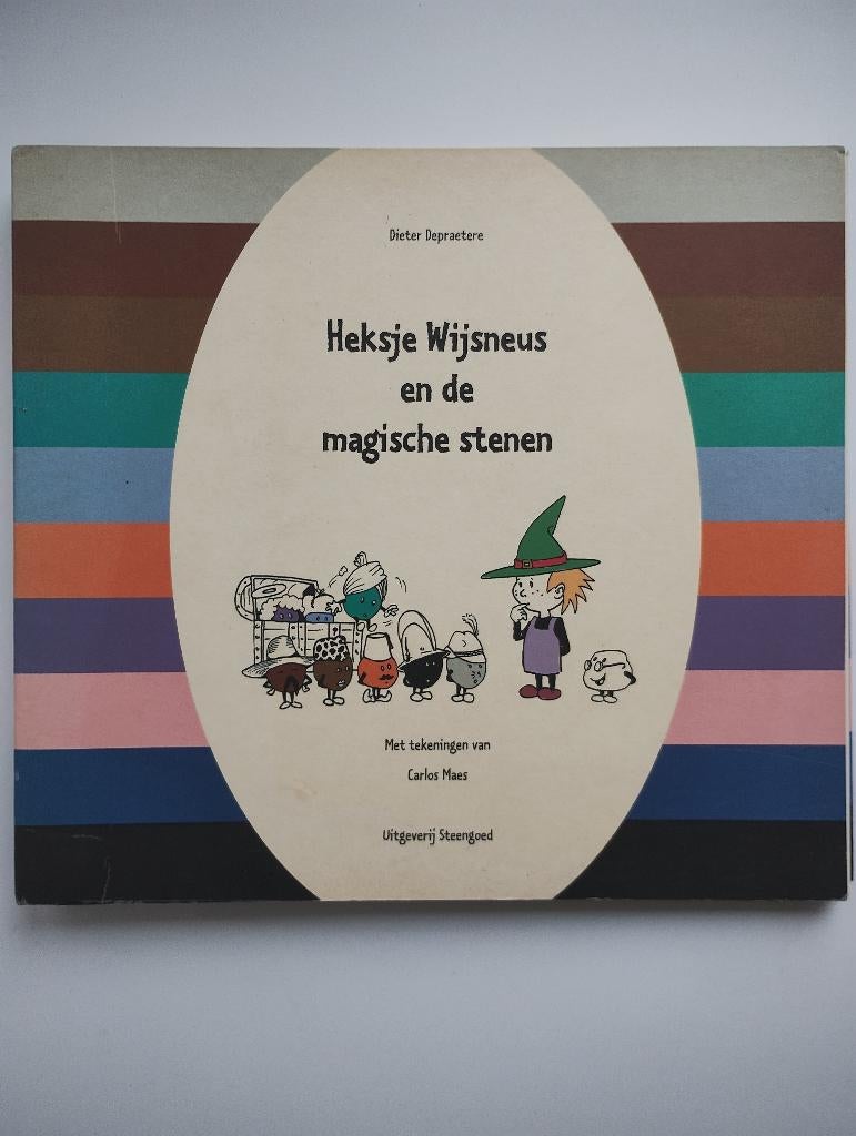 Heksje Wijsneus en de magische stenen - Dieter Depraetere, Ophalen of Verzenden, Zo goed als nieuw