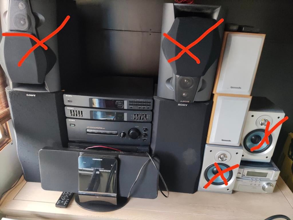 hifi ketens, Enlèvement