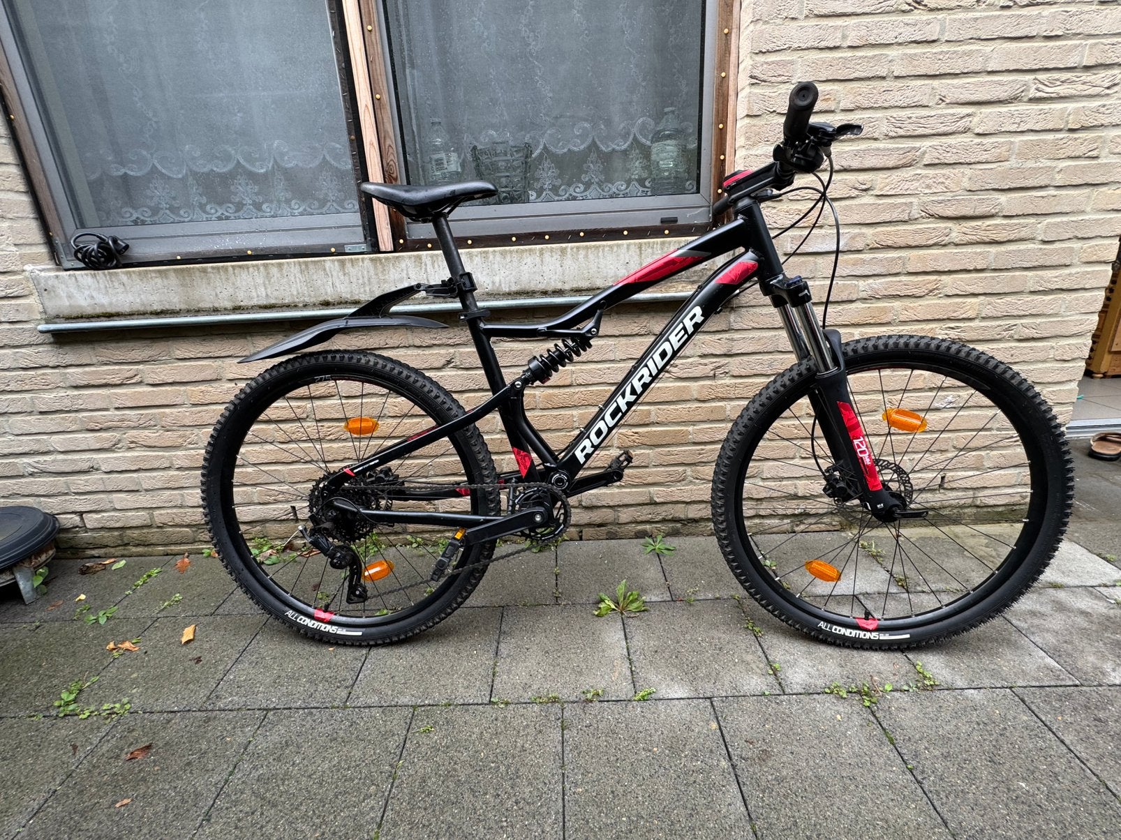 Rockrider ST 530 S MTB te koop, Fully, Zo goed als nieuw, Schijfrem, 53 tot 57 cm
