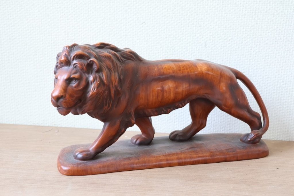 Vintage beeld leeuw Germany, Ophalen of Verzenden