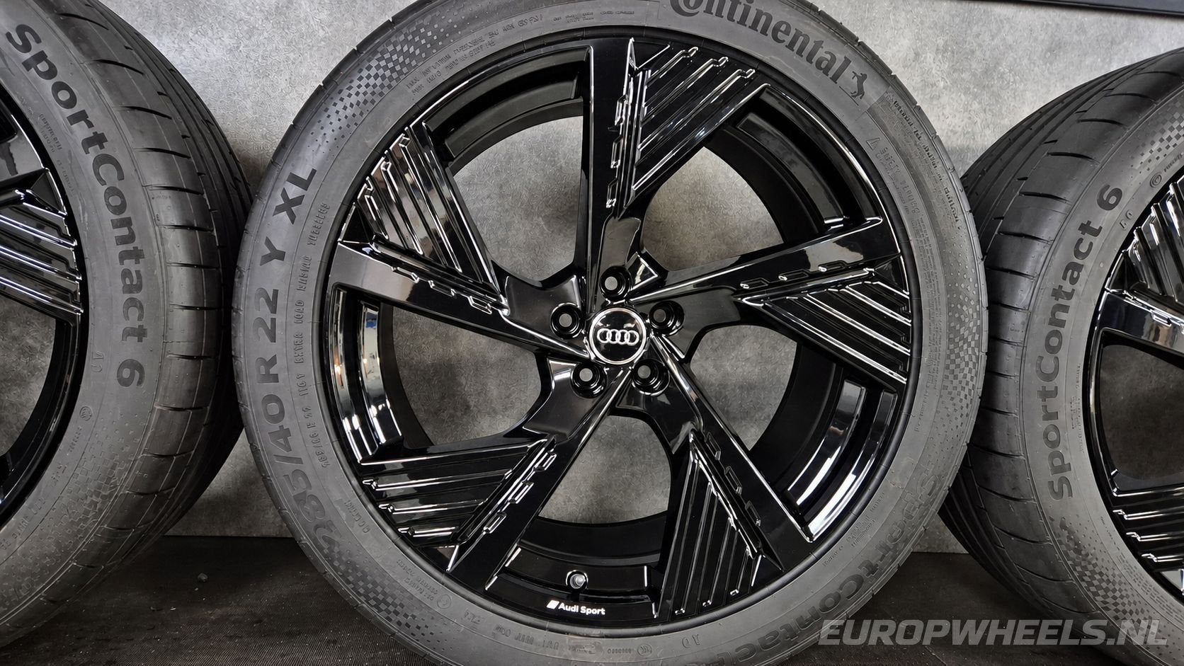 Jantes Audi Q8 SQ8 RSQ8 Black Edition 22 pouces d'origine, Pneus et Jantes, 285 mm, Véhicule de tourisme, Pneus été