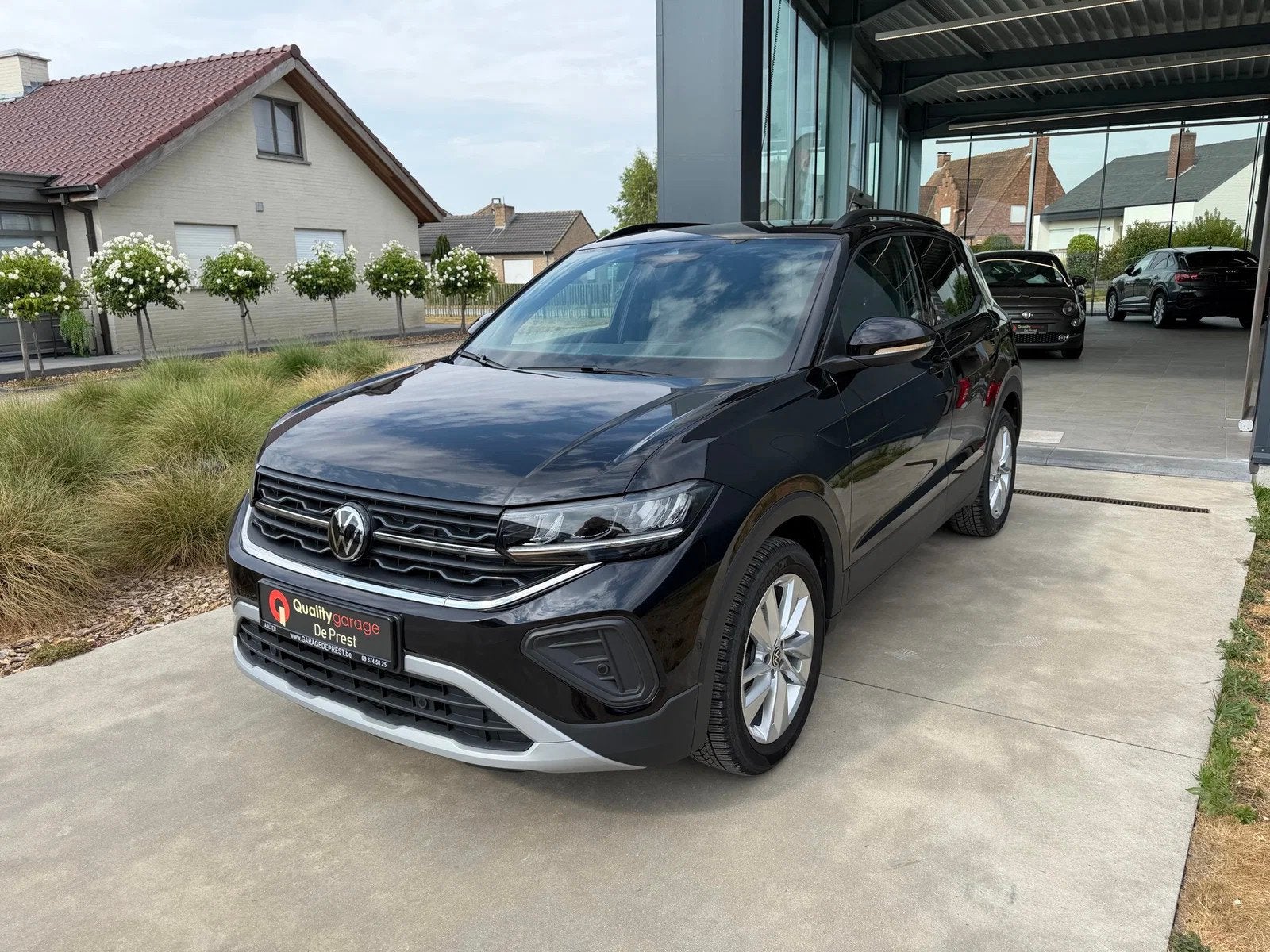 Volkswagen T-Cross Goal, afneembare trekhaak, (bj 2025), Auto's, Volkswagen, Automaat, T-Cross, Zwart, Bedrijf