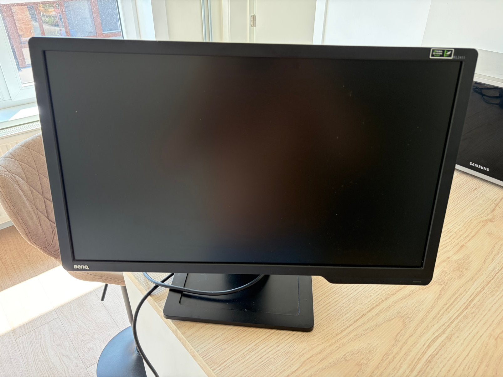 BENQ XL2411 60 hz beeldscherm gaming, Enlèvement, Comme neuf, DVI