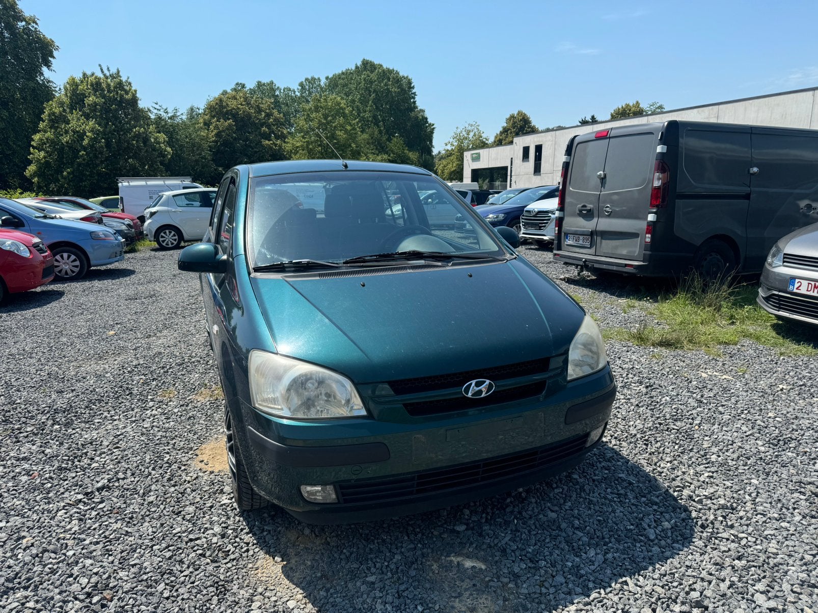 HYUNDAI GETZ, Auto's, Hyundai, Voorwielaandrijving, 4 zetels, Stof, 46 kW