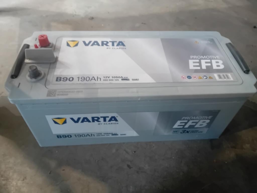 Varta ProMotive EFB B90 (12 V, 190 Ah), Enlèvement
