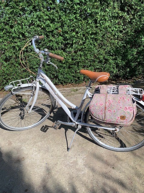 leuke damesfiets ideaal voor kotstudent, Fietsen en Brommers, Ophalen, Versnellingen, Schijfrem, 53 tot 56 cm