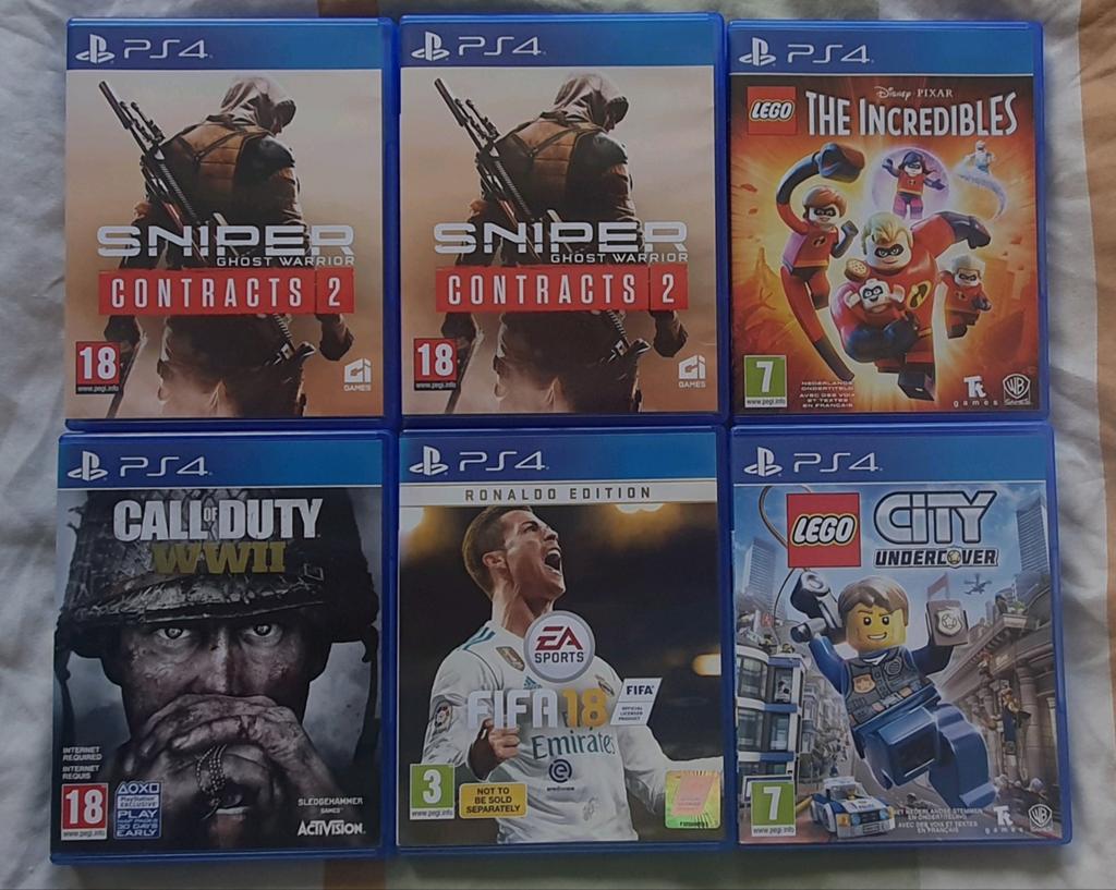 Verschillende playstation 4 games zo goed als nieuw, Games en Spelcomputers, Ophalen