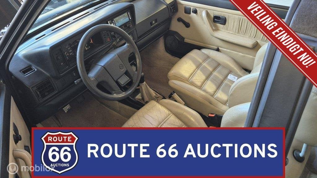 Volkswagen Golf Cabriolet Classic Line | 1991 | Route 66 Auc, Autos, Achat, Entreprise, Autre carrosserie, Essence