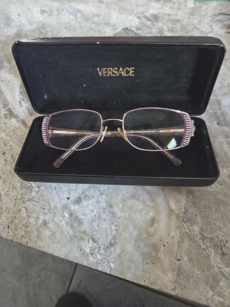 Lunettes Versace femme rosée avec étui, Référence VE 1079-B, Handtassen en Accessoires, Zonnebrillen en Brillen | Dames, Gianni Versace