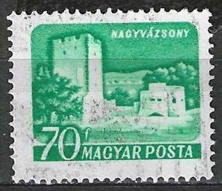 Hongrie 1960-1961 - Yvert 1339 - Châteaux (ST), Envoi, Affranchi