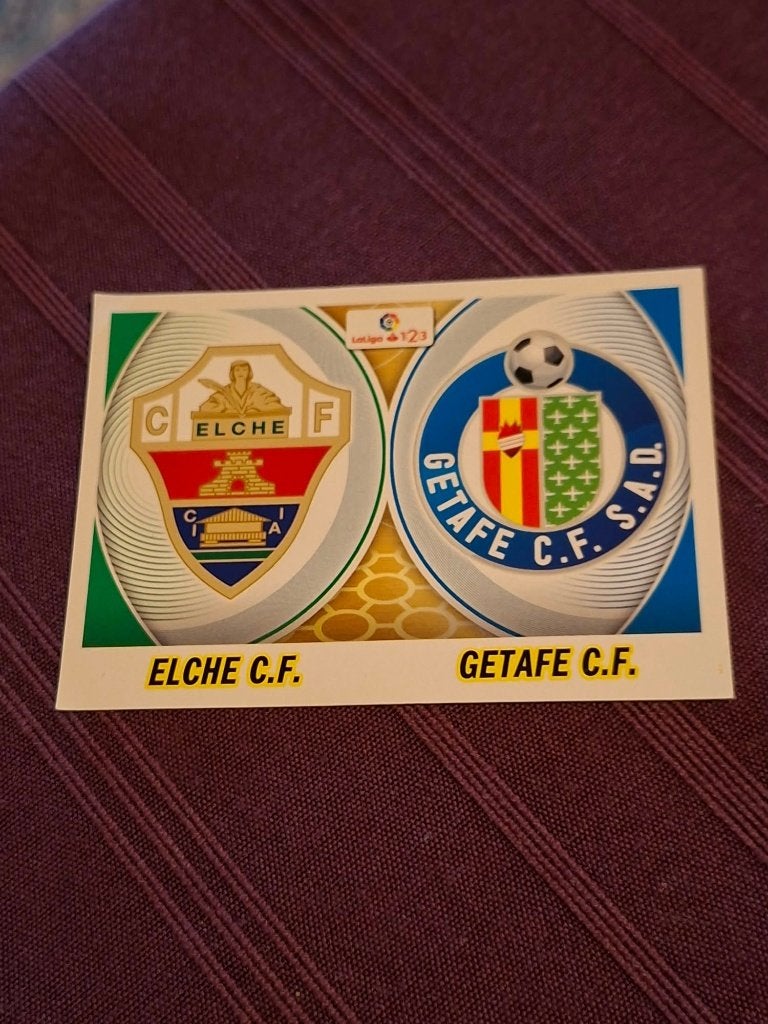 Panini / Sticker / Elche C.F. - Getafe C.F. / 2016-2017, Enlèvement ou Envoi, Neuf, Affiche, Image ou Autocollant