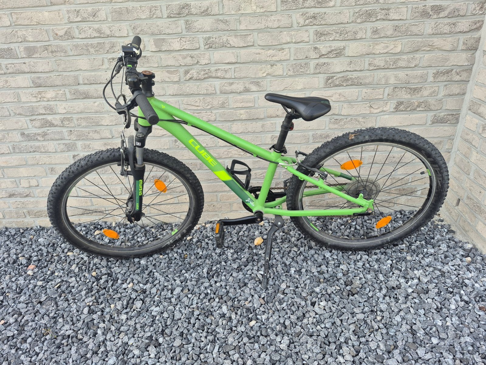 mountainbike cube 24 inch, Fietsen en Brommers, Ophalen, 24 inch of meer, Velgrem, Aluminium