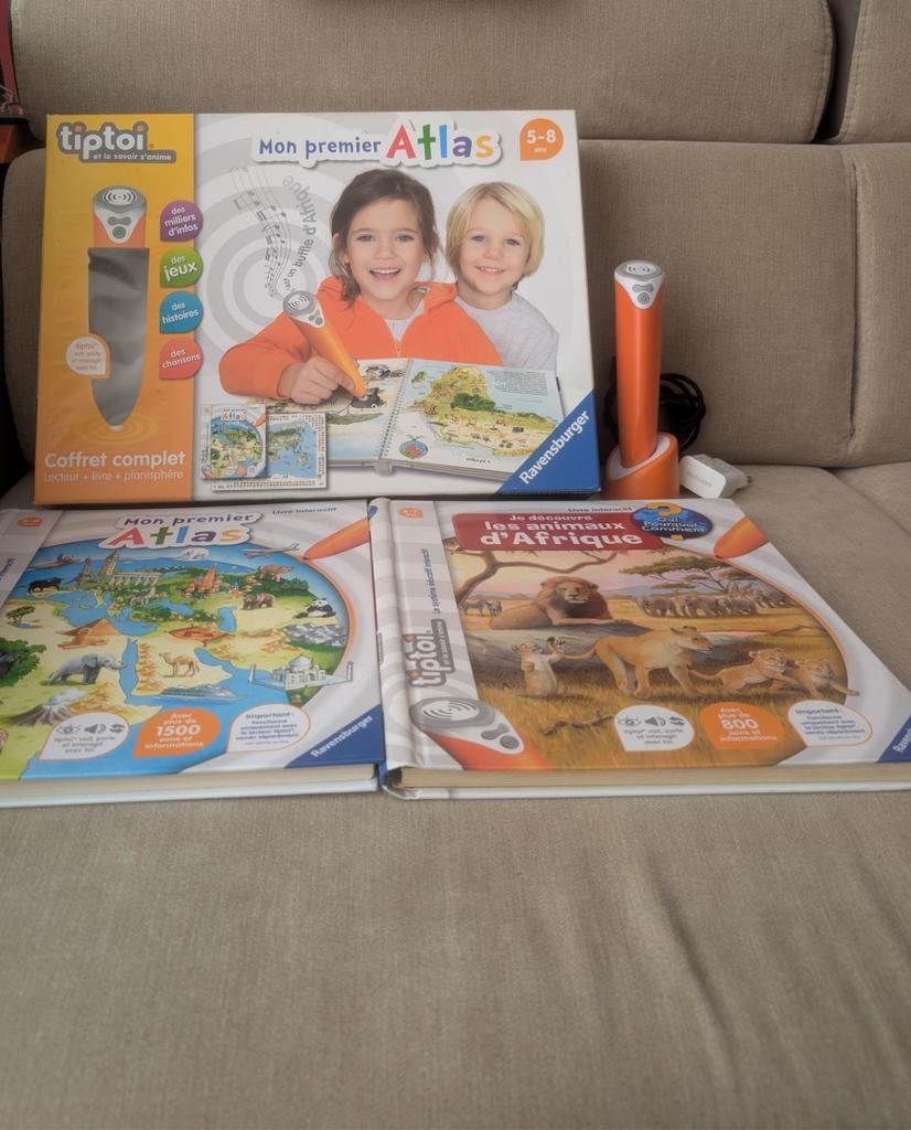 Premier Atlas & Animaux d'Afrique - interactif et audio, Enfants & Bébés, Jouets | Éducatifs & Créatifs
