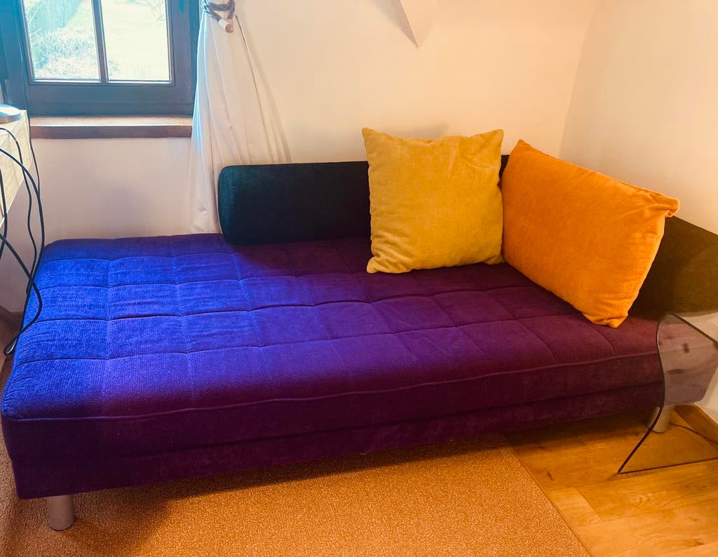 Canape lit design, Ophalen, Gebruikt, 200 cm, 100 cm