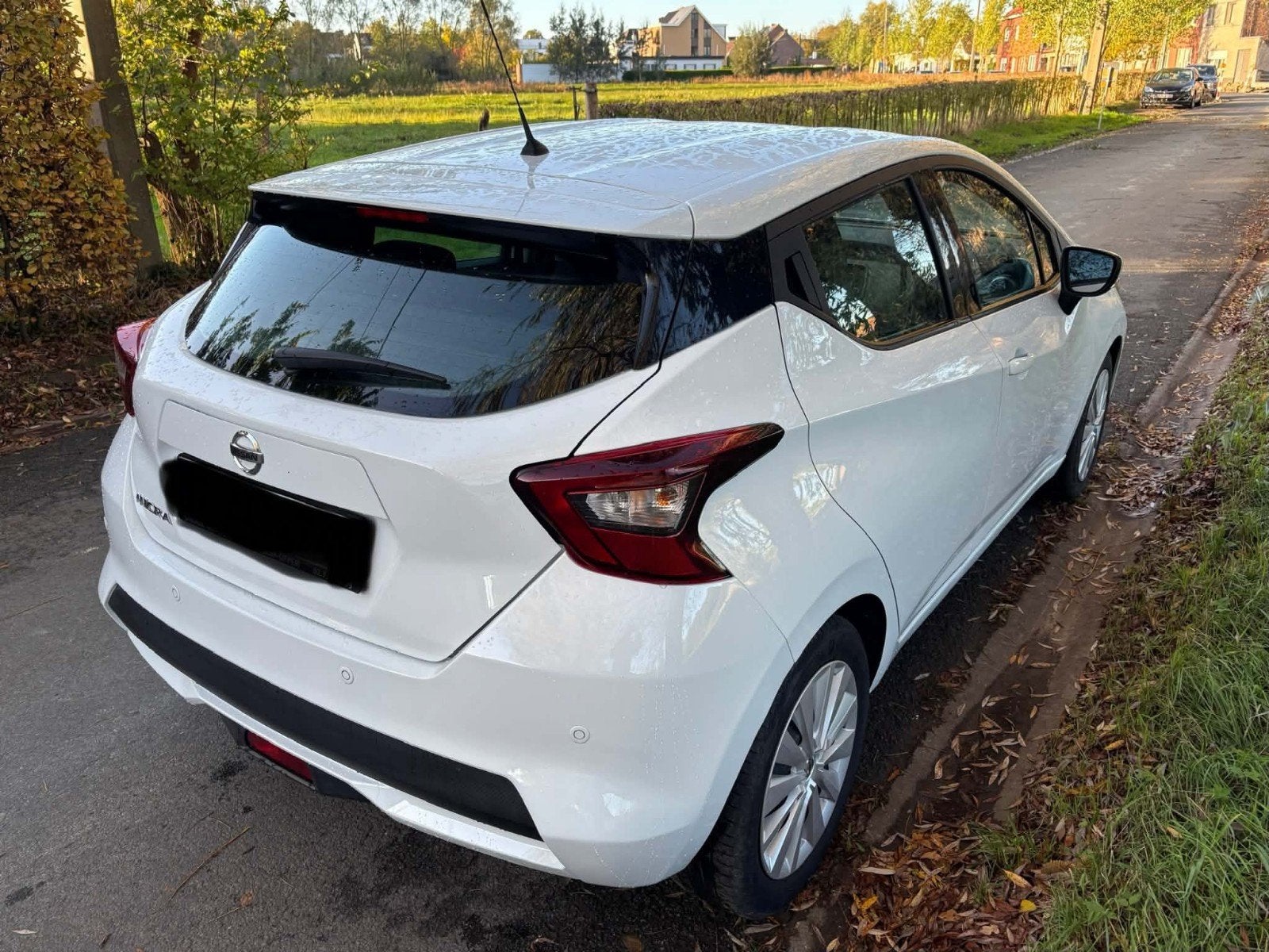 Nissan Micra 0.9 benzine 2017 BOSE/21.592 km!! Topstaat!, Auto's, Voorwielaandrijving, Stof, Wit, 5 deurs