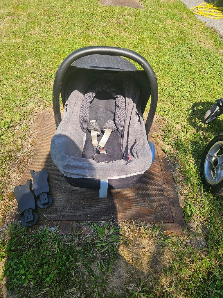 Poussette, maxi cosy et nacelle complète, Autres marques, Avec nacelle, Enlèvement, Utilisé