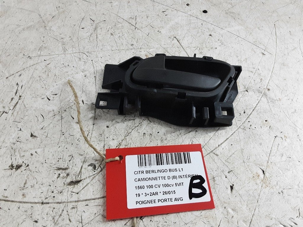 PORTIERGREEP BUITEN LINKS VOOR Berlingo (96555515XT), Gebruikt, Citroën, Rue de l'Espoir 34 34
4030  GRIVEGNÉE, BE, Info@Collignon.be