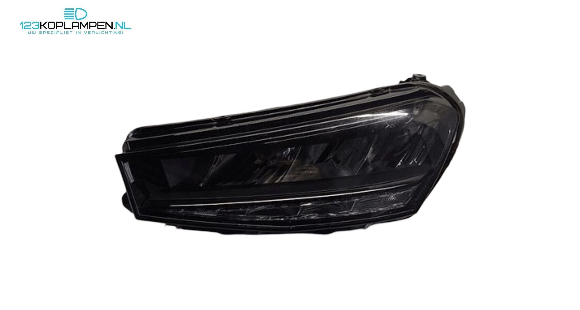 Skoda Fabia 4 6V Led Black koplamp links, Gebruikt, -, -, Ophalen of Verzenden
