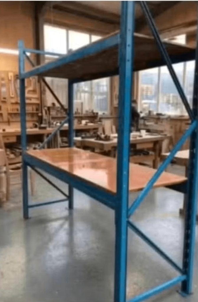 magazijnrek  pallerek, Ophalen