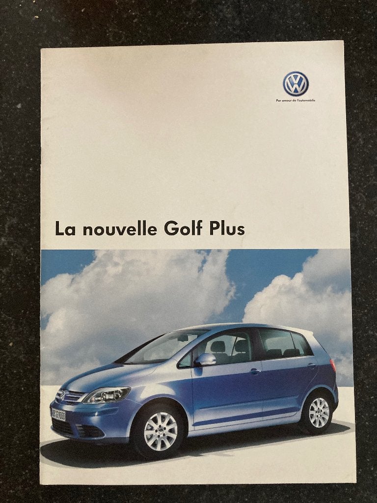 brochure auto, Livres, Enlèvement ou Envoi, Comme neuf, Volkswagen