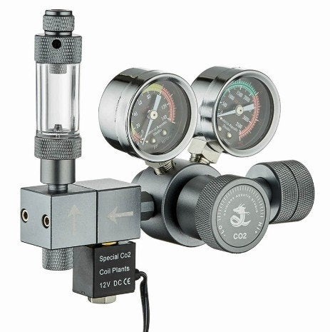 Chihiros CO2 Pro regulator + manifold + inline diffuser, Ophalen, Inclusief toebehoren, Zo goed als nieuw, Chihiros