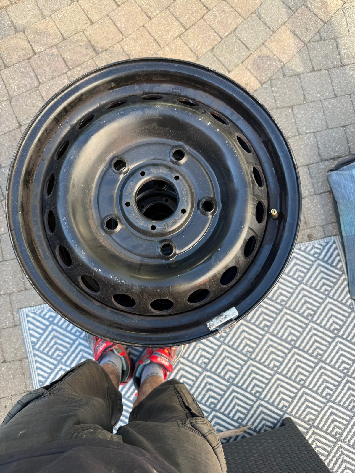 Jantes ford transit custom, Ophalen, Zo goed als nieuw