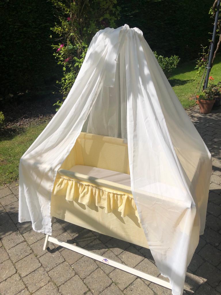 Vintage wieg uit de jaren 60, Kinderen en Baby's, Babywiegjes en Ledikanten, Gebruikt, Wieg, Ophalen