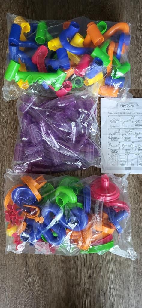 120-delige knikkerbaan Infantastic, JAGO AG, compleet, Ophalen, Nieuw, Overige merken