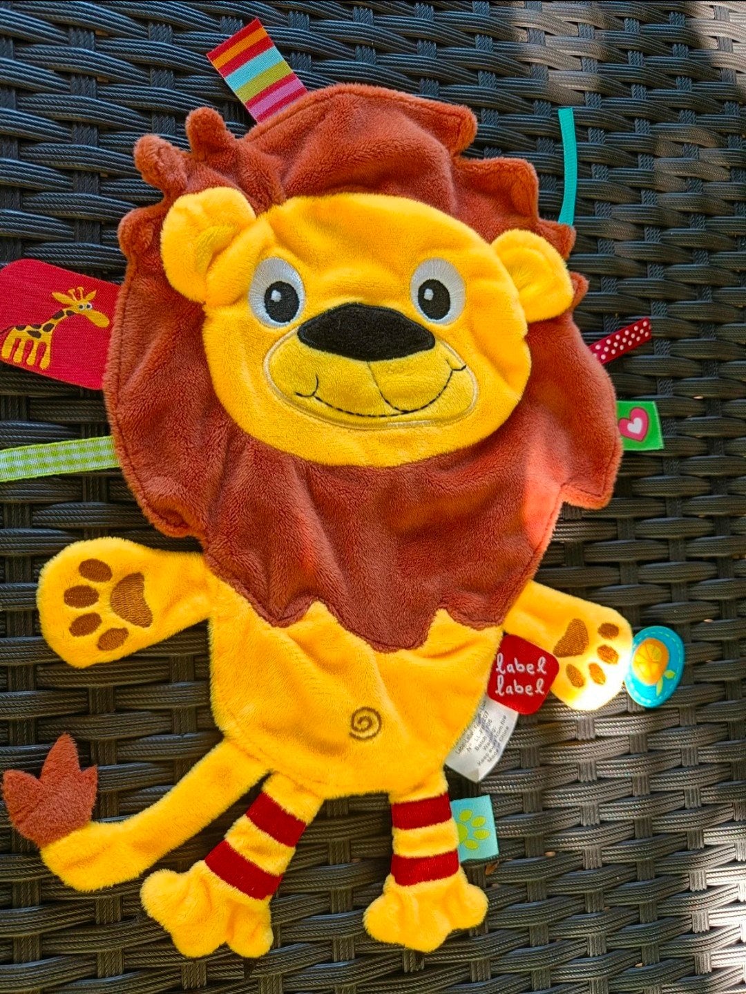 label label knuffeldoekje, Kinderen en Baby's, Ophalen of Verzenden