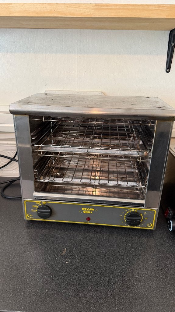 Roller grill professionnel, Ophalen, Zo goed als nieuw