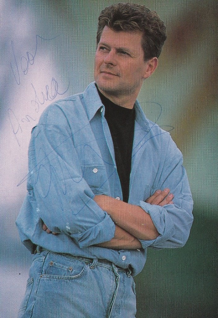 Ignace - foto met handtekening - 1989, Verzamelen, Muziek, Artiesten en Beroemdheden, Ophalen of Verzenden, Zo goed als nieuw