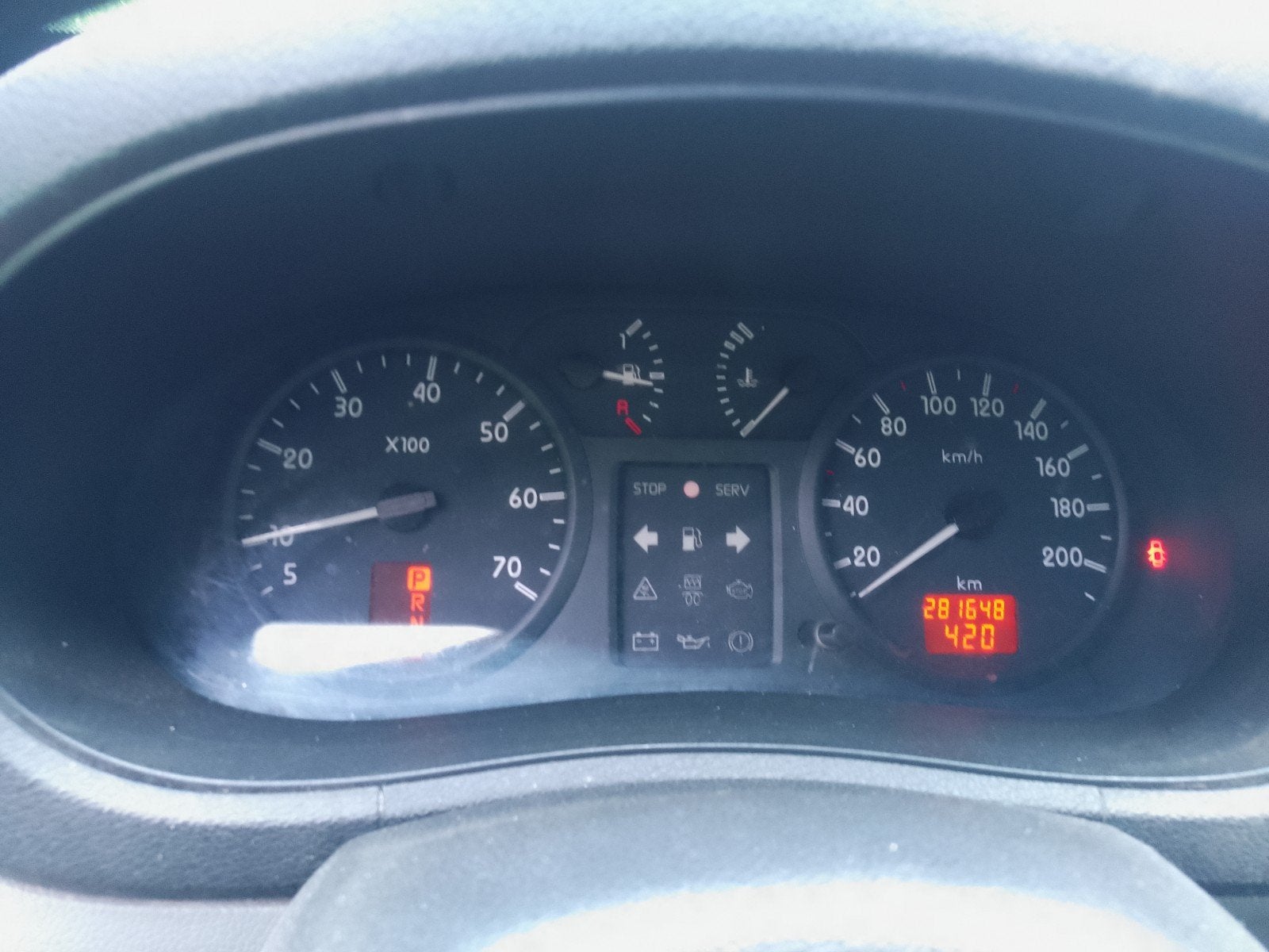 Renault Kangoo 2004 voor onderdelen of export, Auto's, Particulier, Te koop, Kangoo