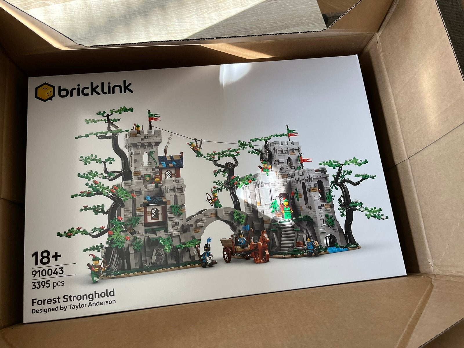 Lego Bricklinkset Forest Stronghold 910043 nieuw en geseald, Lego, Nieuw, Ophalen of Verzenden, Compleet