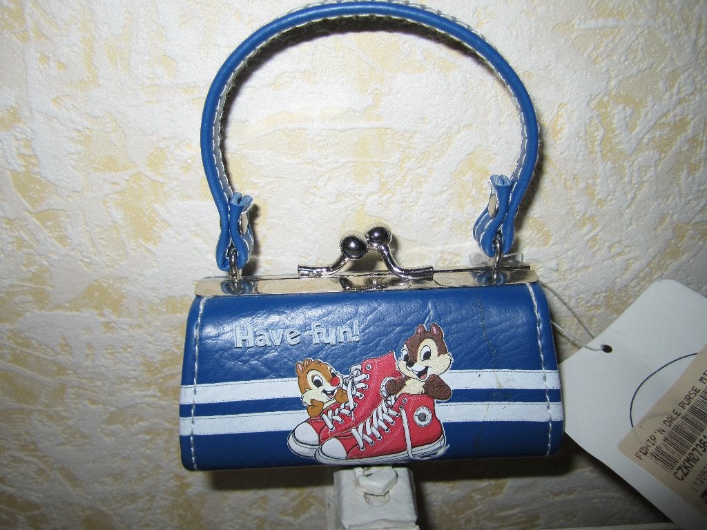 Klein geldbeugeltje Chip'n dale, Neuf, Autres marques, Enlèvement, Bleu