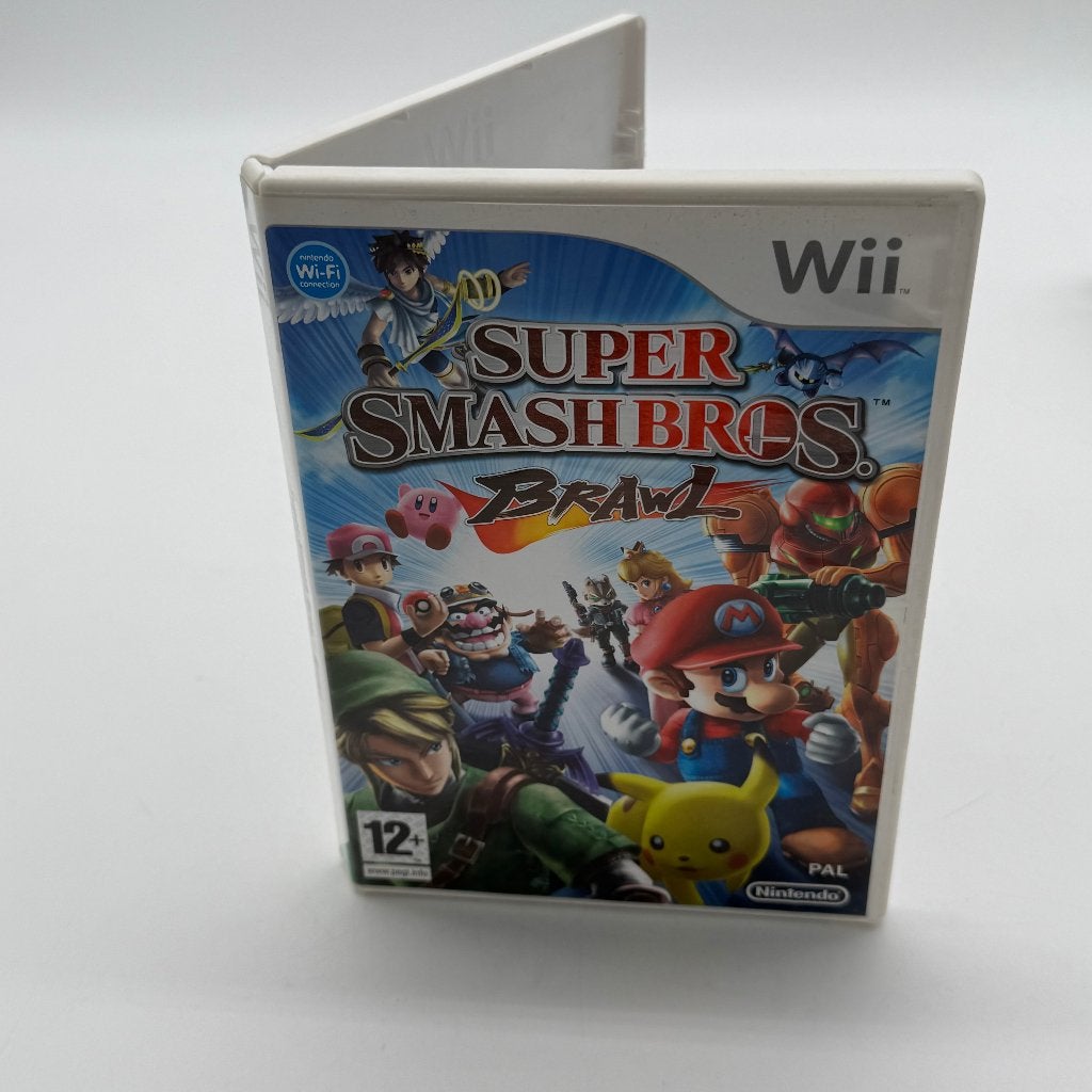 Nintendo Wii game - Super smash bros Brawl - met doosje, Games en Spelcomputers, Games | Nintendo Wii, 1 speler, Ophalen of Verzenden