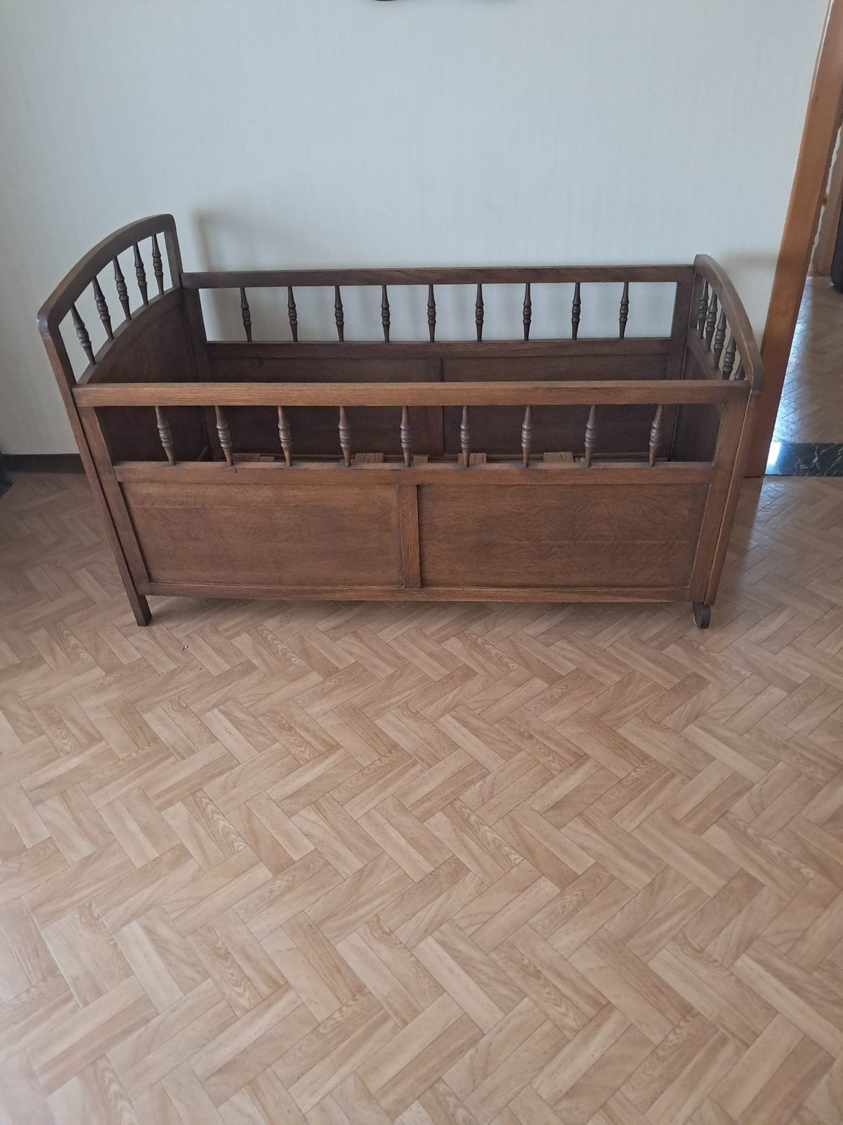 Stevig antiek kinderbed, Enlèvement, Utilisé, Autres types