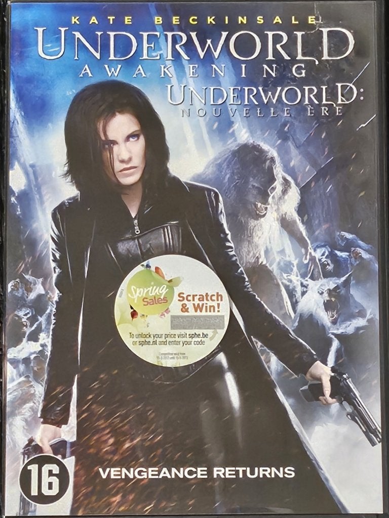 Underworld: Awakening (2012), CD & DVD, Enlèvement ou Envoi, Comme neuf, Anglais, Horreur