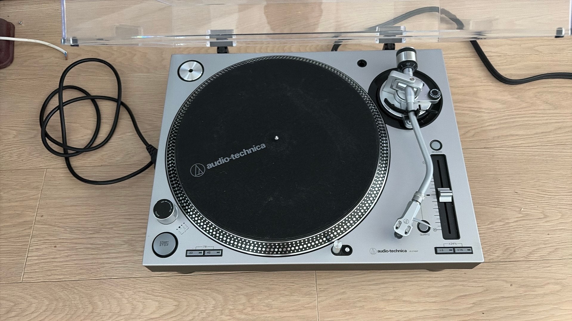 Platine audio technica at-lp140fx, Muziek en Instrumenten, Ophalen, Zo goed als nieuw, Draaitafel