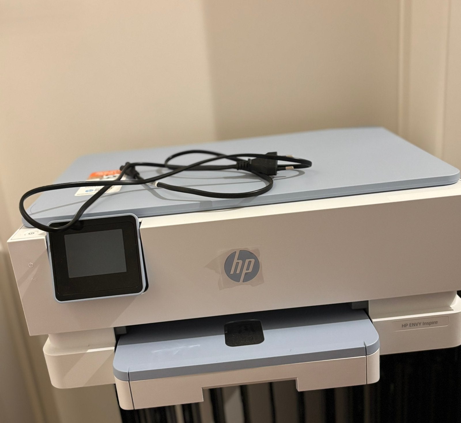 Hp foto envy inspire printer lichtblauw/wit, Computers en Software, Ophalen of Verzenden, Nieuw, Printer