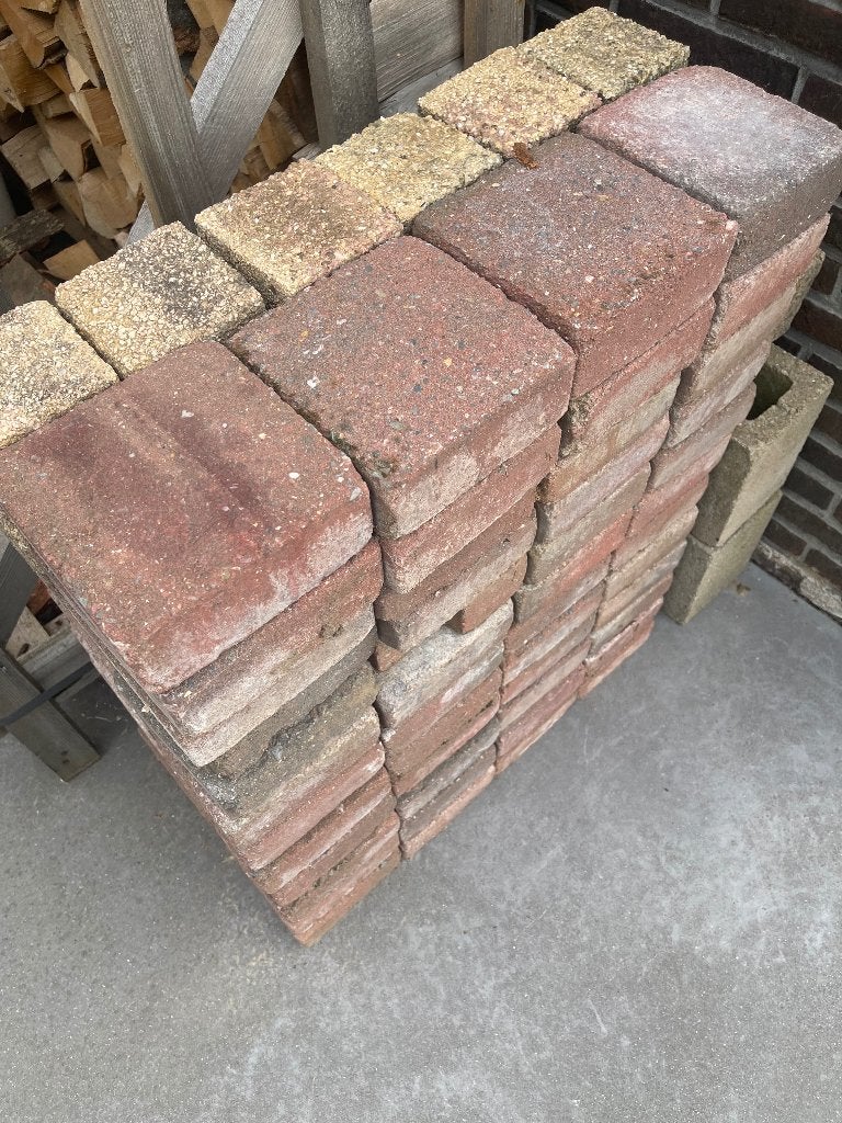 90 pavés en super état à donner, Bricolage & Construction, Enlèvement, Utilisé, Briques