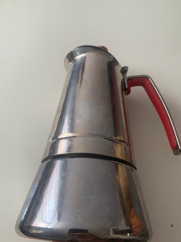 Mokkapot espresso percolator – aluminium, Antiek en Kunst, Ophalen