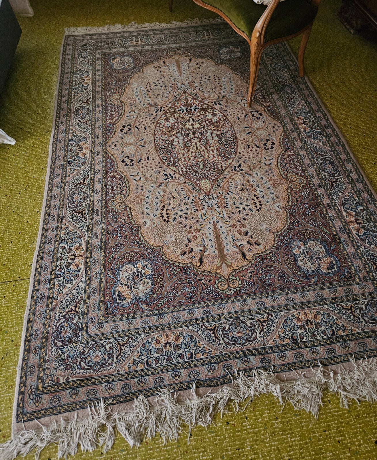 tapijtje, Ophalen