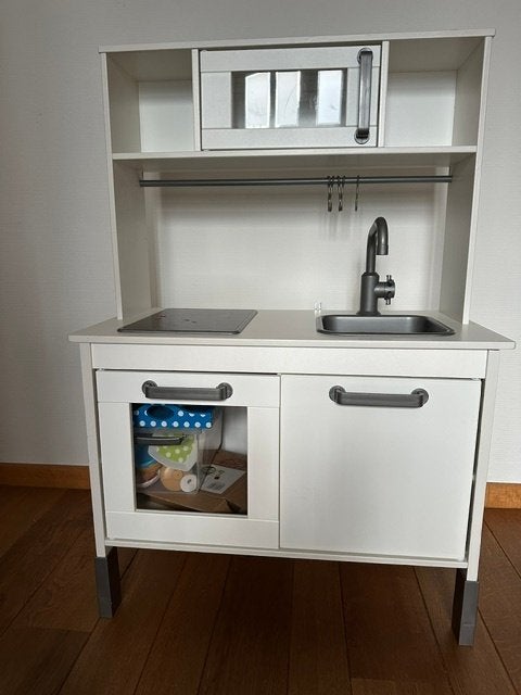 Kinderkeuken met diverse toebehoren, Ophalen, Gebruikt, Hout, Speelkeuken