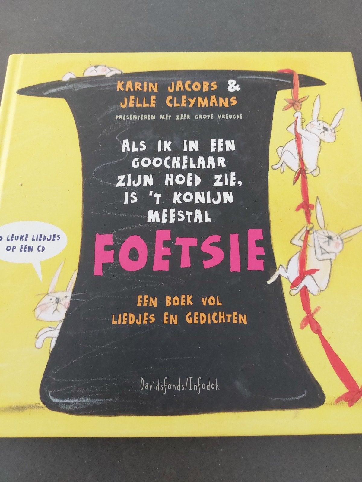 Karin Jacobs - Foetsie, Ophalen, Zo goed als nieuw, Karin Jacobs; Jelle Cleymans