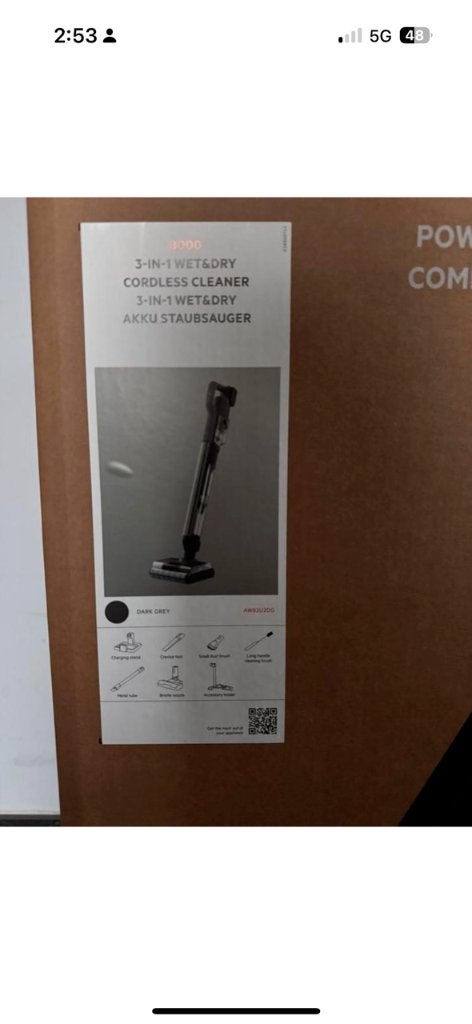 Aspirateur + lavage AEG, Electroménager, Enlèvement, Neuf, AEG