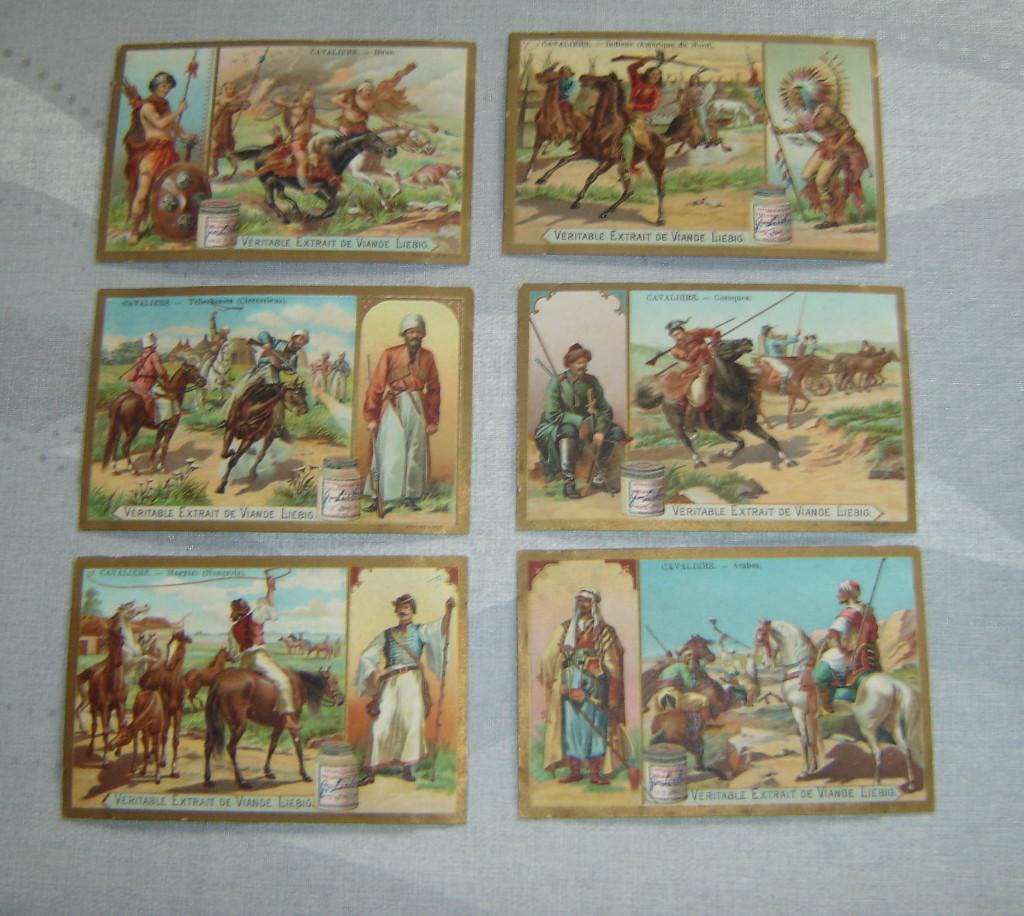 Chromos Liebig S724 avec pots, Collections, Avant 1940, Gravure, Utilisé, Autres sujets/thèmes