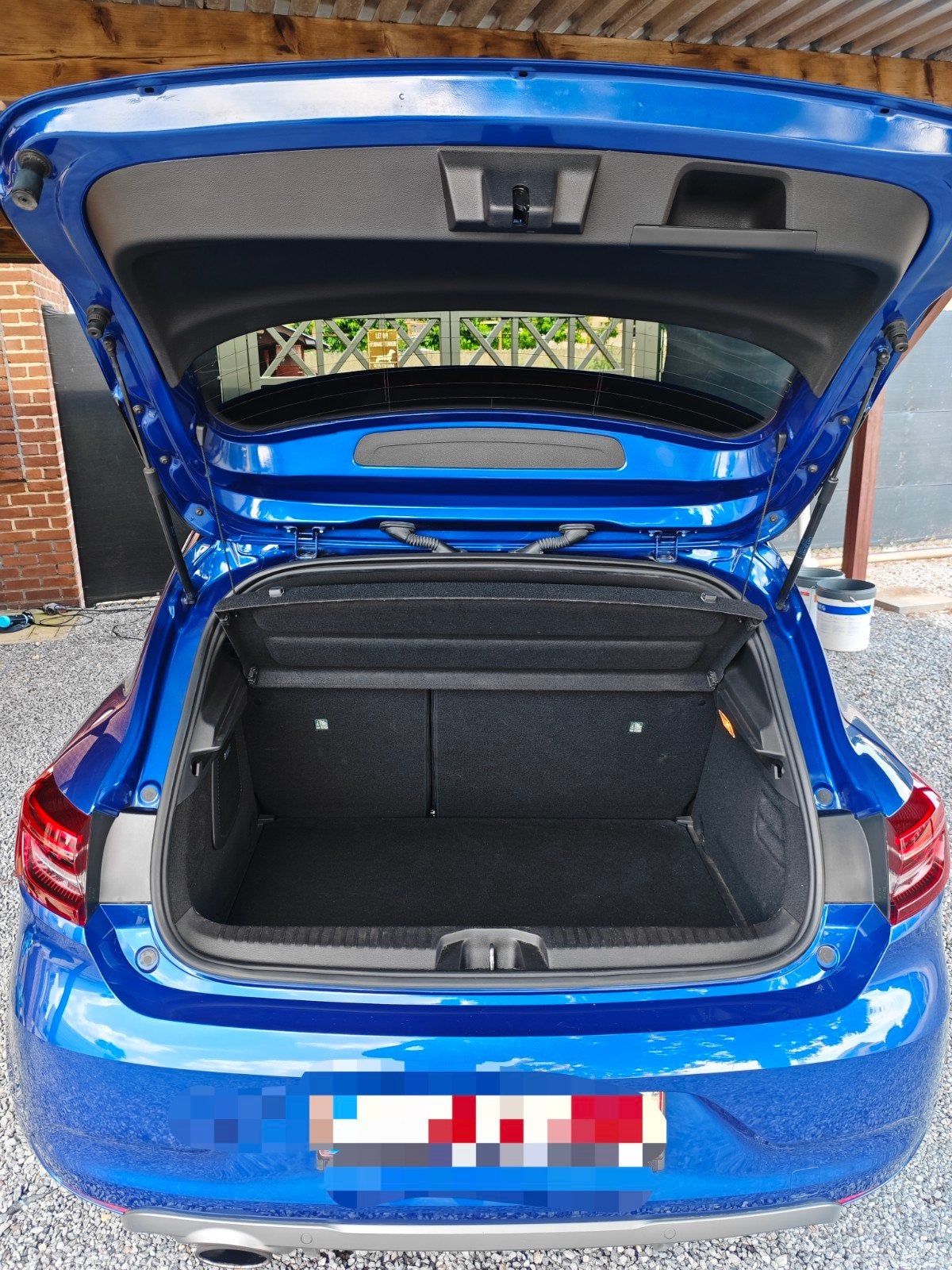 Renault Clio rs line full option lichte gebruikssporen, Voorwielaandrijving, Adaptieve lichten, Blauw, Leder