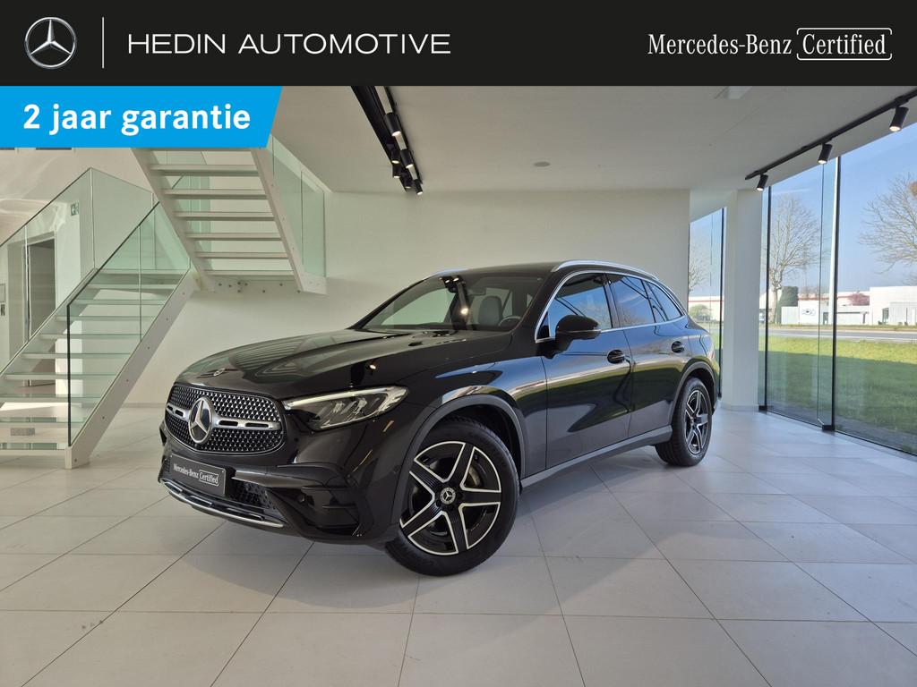 Mercedes-Benz GLC-Klasse 200 4MATIC SUV AMG Line | Panoramis, Auto's, Automaat, Stof, Gebruikt, Zwart
